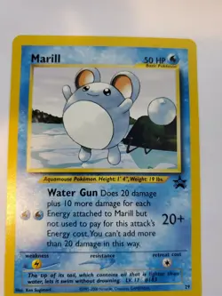 Marill Promo Pokemon Card Base WOTC - Image 2