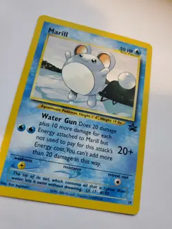 Marill Promo Pokemon Card Base WOTC - Image 3