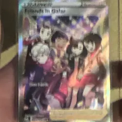 Pokemon TCG Trainer Full Art Foil 2 Card Lot Gardenia's Vigor Friends in Galar - Image 4