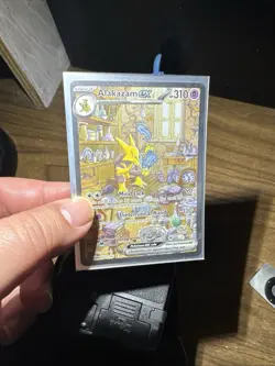 PERFECT Alakazam ex 201/165 SV Scarlet Violet 151 Pokemon Card NM / MINT Rare - Image 2