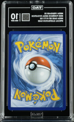 2025 Pokemon Mega Evolution Base Set MEGA VENUSAUR ex SIR Card #177/132 TAG 10 - Image 2