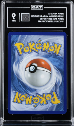 2025 Pokemon Mega Evolution Base Set MEGA ABSOL ex - SIR Card #180/132 TAG 9 - Image 2