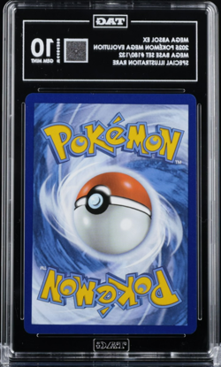 2025 Pokemon Mega Evolution Base Set MEGA ABSOL ex - SIR Card #180/132 TAG 10 - Image 2