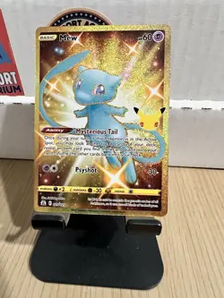 Pokemon TCG Celebrations Mew Holo Rare Card 025/025 Collection - Image 1
