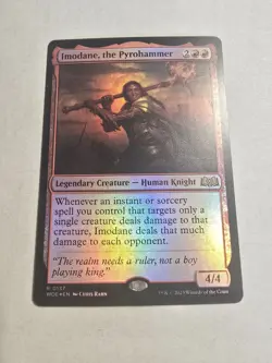 Imodane, the Pyrohammer Wilds of Eldraine Foil - Image 1