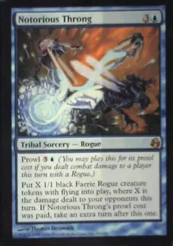 Notorious Throng - Morningtide: #45, Magic: The Gathering Nm R171 - Image 1