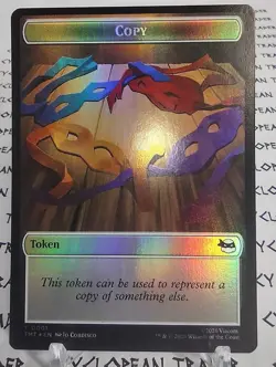 FOIL COPY // DINOSAUR SOLDIER TOKEN mtg NM Teenage Mutant Ninja Turtles - Image 1