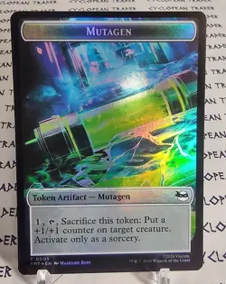 FOIL MUTAGEN // NINJA TOKEN x1 mtg NM Teenage Mutant Ninja Turtles - Image 2