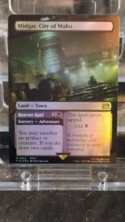 Midgar, City of Mako (Borderless) Final Fantasy Foil - Image 1