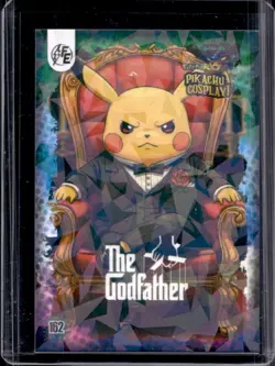 2025 Pokemon Pikachu Cosplay! The Godfather Cracked Ice #162 - Image 1