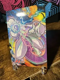 Pokemon Card Database Team Rocket Mewtwo Heart Holo - Image 2