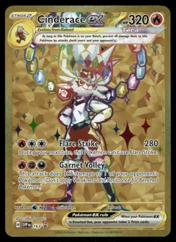 Pokemon Cards Cinderace ex 163 Scarlet & Violet Promo NM - Image 1