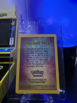 Sealed Vintage Ancient Mew 2000 Movie (US) Promo Holo Pokemon Card - Image 2