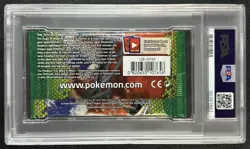 GYARADOS PSA 10 2012 POKEMON BLACK & WHITE DRAGONS EXALTED SEALED FOIL PACK - Image 2