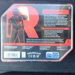 Destined Rivals Team Rocket Tin Persian Factory Sealed Pokemon Tcg - Image 2