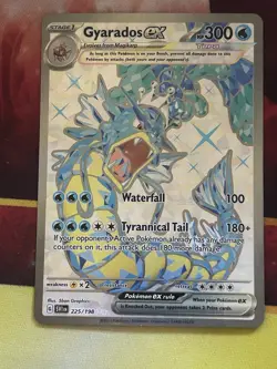 Pokemon TCG Gyarados Ex 225/198 S&V Base 🔥 NM Full Art Pokemon Card - Image 1