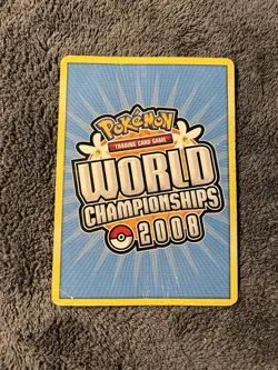 Pokemon 2008 World Championships Mew 101/101 Non-Holo Gold Star Delta Species - Image 2
