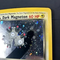 Dark Magneton 11/82 Rare Team Rocket Holo 1st Edition Pokemon - Image 3