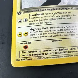 Dark Magneton 11/82 Rare Team Rocket Holo 1st Edition Pokemon - Image 5
