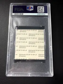 PSA 10 POP 3 Pikachu 2022 Pokemon Daiichi Pan Ash's Deco Character Sticker - Image 4