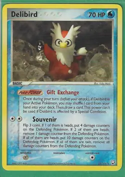 Pokemon Team Rocket Returns "Delibird" 21/109 Rare X1 - Image 1