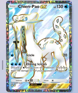 [English] Pokemon TCG Pocket Chien-Pao Ex FA 2 STAR - Full Art - Image 1