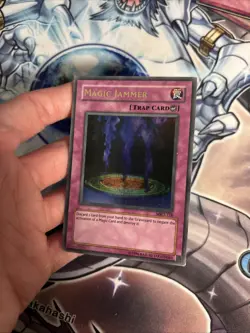 (39) Yu-Gi-Oh! TCG Magic Jammer Metal Raiders MRD-128 Unlimited Ultra Rare MP - Image 3