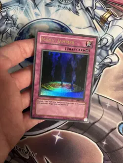 (39) Yu-Gi-Oh! TCG Magic Jammer Metal Raiders MRD-128 Unlimited Ultra Rare MP - Image 5