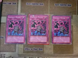 YUGIOH 3X DESTRUCT POTION ABPF-EN069 COMMON 1ST ED NM - Image 1