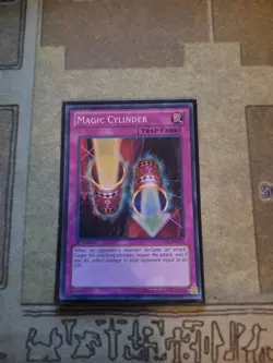 YUGIOH MAGIC CYLINDER YS13-ENV15 SUPER 1ST ED VLP - Image 1