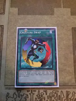 YUGIOH CREATURE SWAP BP03-EN144 SHATTERFOIL 1ST ED NM - Image 1