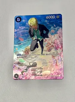 Sanji ST14-003 SP Alt Art 2025 One Piece TCG Royal Blood OP10 JP🇺🇸 U.S. SELLER - Image 1