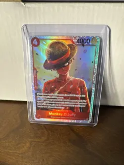 Monkey.D.Luffy OP12-015 One Piece Legacy Of The Master Mint - Image 1