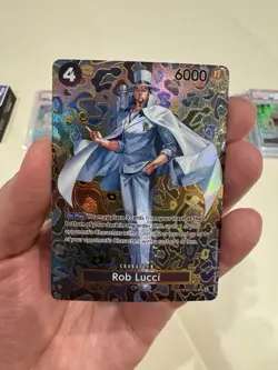 One Piece Rob Lucci (SP) OP05-093 Emperors in the New World Foil Custom Card - Image 1