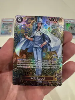 One Piece Rob Lucci (SP) OP05-093 Emperors in the New World Foil Custom Card - Image 2