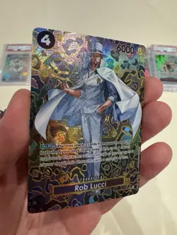 One Piece Rob Lucci (SP) OP05-093 Emperors in the New World Foil Custom Card - Image 3