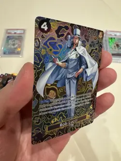 One Piece Rob Lucci (SP) OP05-093 Emperors in the New World Foil Custom Card - Image 4