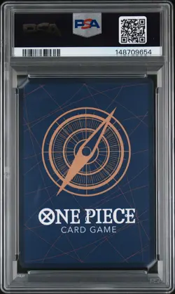 2026 ONE PIECE OP14-EB04-THE AZURE SEA'S SEVEN 3RD ANNIV-GOLD #051 BUGGY PSA 9 - Image 2