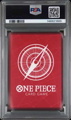 2022 ONE PIECE OP01-ROMANCE DAWN ALTERNATE ART #002 TRAFALGAR LAW PSA 10 - Image 2