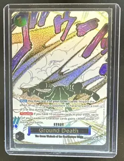2026 One Piece Azure Sea's Seven Ground Death Rare #OP14-096 - Image 1