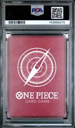 2025 ONE PIECE PROMOS PSA MAGAZINE EXCLUSIVE #001 SHANKS PSA 10 - Image 2