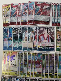 One piece TCG JOLLY ROGER FOIL Japanese lot of 104. US Seller - Image 2