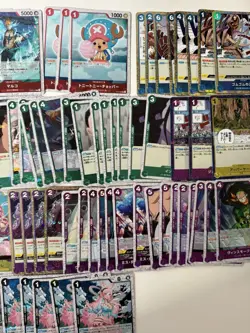 One piece TCG JOLLY ROGER FOIL Japanese lot of 104. US Seller - Image 3