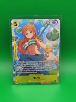 One Piece Nami SR Alt Art EB03-053 English NM Heroines Edition - Image 2