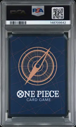 2025 ONE PIECE OP11-ALTERNATE ART #114 GUM-GUM FIRE-FIST PISTOL RED HAWK PSA 10 - Image 2