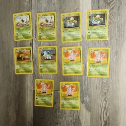 Huge Lot of Pokemon Cards 36 Base Set 2 Uncommons - Image 1