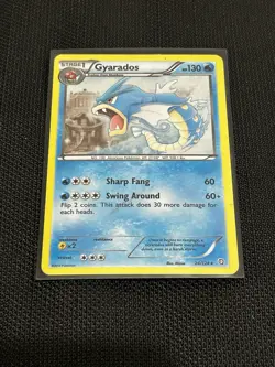 Pokemon Gyarados 24/124 Regular Stage 1 2012 English Card Pokemon TCG - Image 1