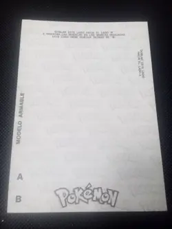 2000 Navarrete Kanto Peru Buildable Card Gold Lapras #131 Vintage US Seller - Image 2