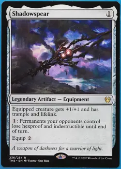 Shadowspear Theros Beyond Death NM Rare MAGIC MTG CARD (ID# 512799) ABUGames - Image 1