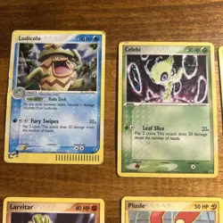 Vintage Pokemon Promo Lot- Celebi, Whismur, and Ludicolo Holos (11 Cards) - Image 3